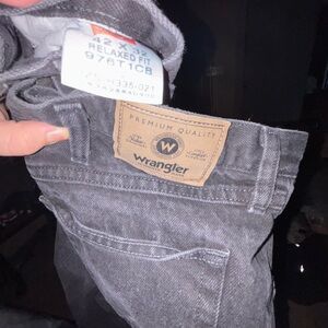 5 pair Wrangler Men's Charcoal Jeans